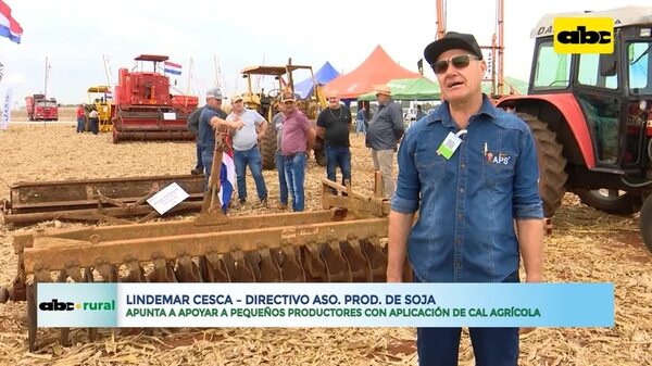 Video: APS apunta a apoyar a pequeños productores con aplicación de cal agrícola - ABC Rural - ABC Color