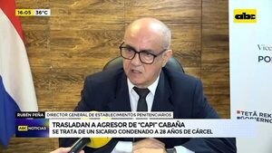Video: trasladan a agresor de “Capi” Cabaña - ABC Noticias - ABC Color