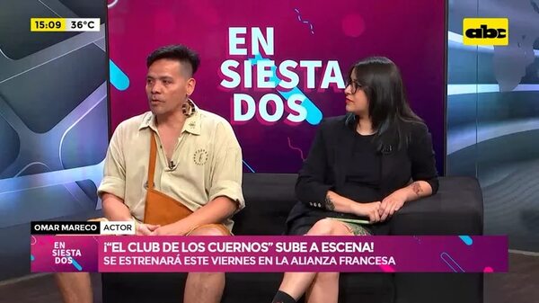 Video: ¡”El Club de los Cuernos” sube a escena! - Ensiestados - ABC Color