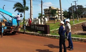 Importante avance en línea de media tensión en Santa Fe del Paraná