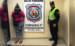 Conocida “bolsonera” fue capturada tras violar arresto domiciliario