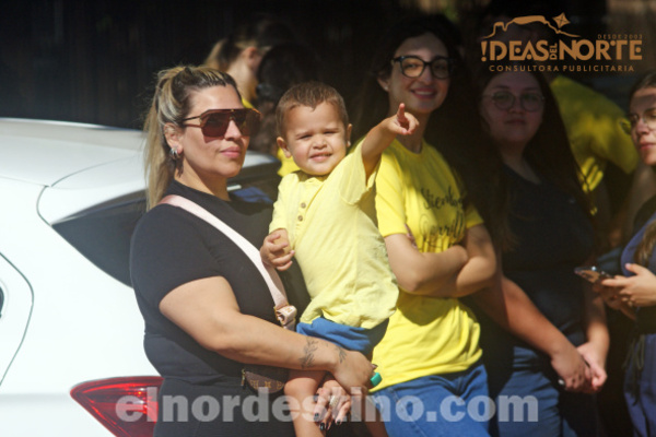 Alumnos de Universidad Sudamericana participan de la Primera Caminata para la Prevención del Suicidio en Pedro Juan Caballero - El Nordestino