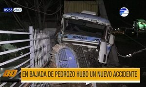 Nuevo accidente de tránsito en bajada de Pedrozo | Telefuturo
