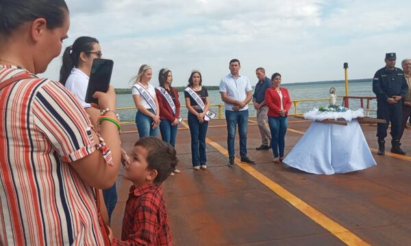 Celebran a virgen Stella Maris en Mbaracayú