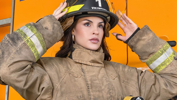 Miss Paraguay se une a campaña de colecta anual de bomberos voluntarios