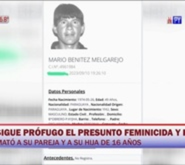 Presunto feminicida sigue prófugo en Canindeyú - Paraguay.com