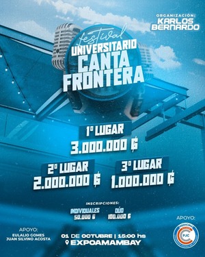 UNIVERSITARIO CANTA FRONTERA: El Festival de Talento Universitario
