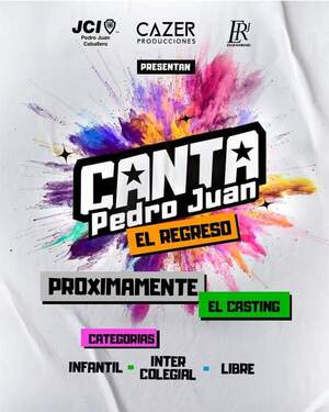 Vuelve el festival musical "Canta Pedro Juan", 17 años después - Radio Imperio 106.7 FM