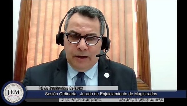 Jurado aguarda oficio para tratar desafuero del fiscal Florencio Pereira