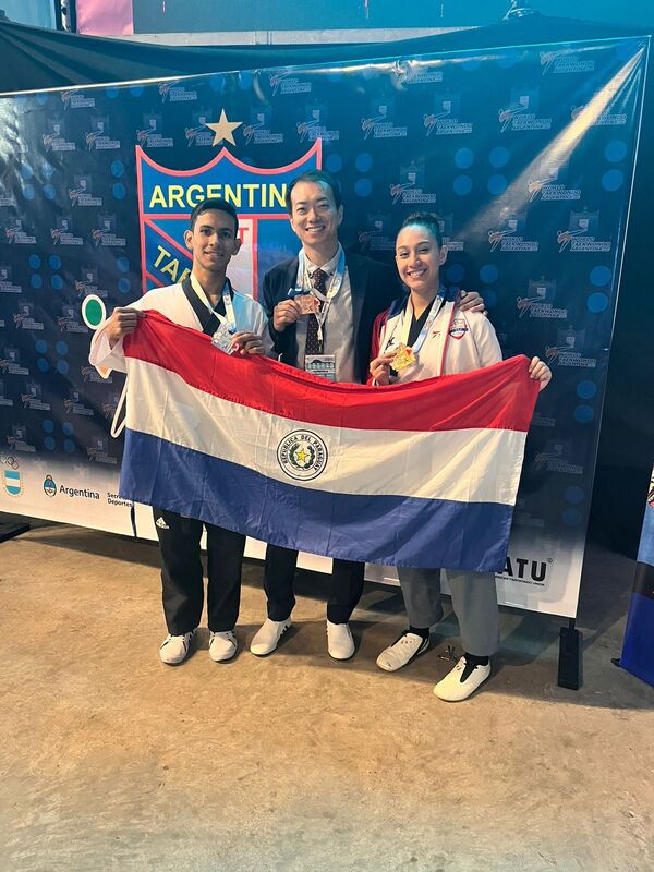 Éxito de la Selección Paraguaya de Taekwondo en competencia internacional en Argentina