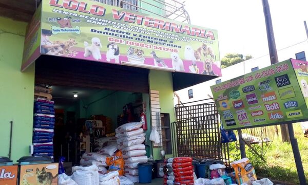 Asaltan veterinaria y llevan dinero