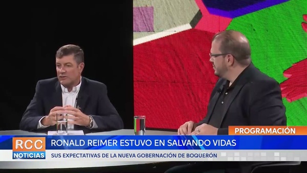 Ronald Reimer apuntó crecimiento del Chaco e historia de la Colonia Menno en Salvando Vidas