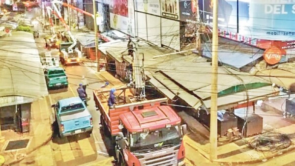 CDE: Reiteran pedido a la ANDE para reponer asfaltado dañado tras obras