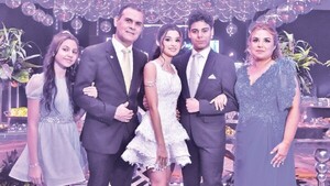 La celebración de Ana Paula y Paulo César