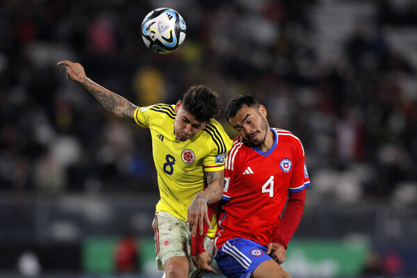 Chile y Colombia repartieron puntos en Santiago
