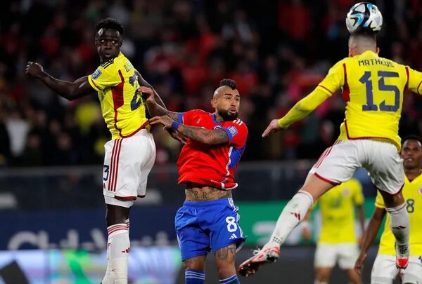 Chile y Colombia no se sacan ventajas en un partido con pocas ideas - Fútbol Internacional - ABC Color