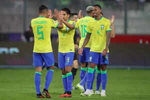Brasil de Neymar vence 1-0 a Perú en clasificatoria sudamericana - Fútbol Internacional - ABC Color