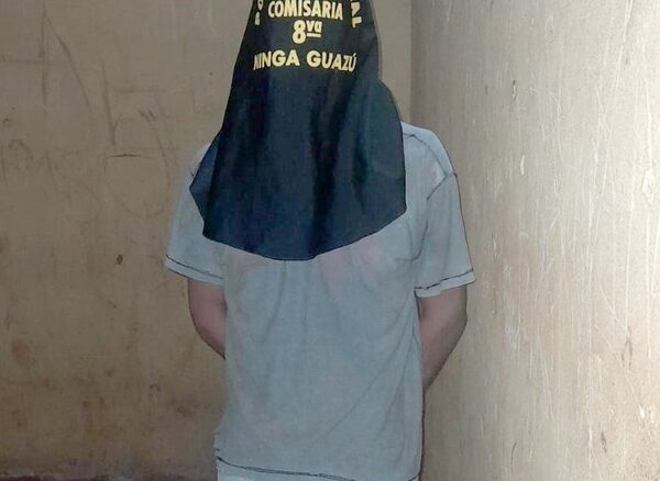 Detienen a violento joven que amenazaba con matar a su madre en Minga Guazú – Diario TNPRESS