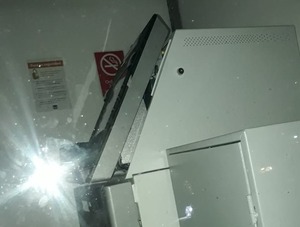 Diario HOY | Violentaron cajero automático y taparon la cámara con una media