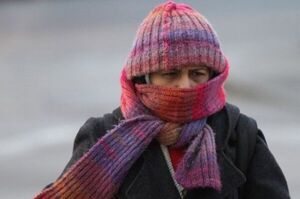Bajas temperaturas y lluvias en varios puntos del país