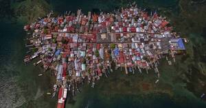 La Nación / Isla panameña es devorada por el mar