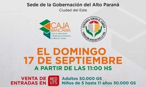 Bank-quete solidario será este domingo