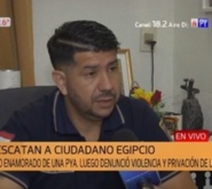 Egipcio pide regresar a su país tras ruptura con paraguaya - Paraguay.com