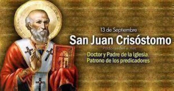 Santo del día – 13 de Septiembre: San Juan Crisóstomo - Portal Digital Cáritas Universidad Católica