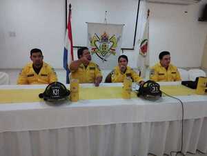 Realizan el lanzamiento oficial de la colecta anual de los bomberos amarillos.