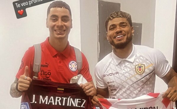 Versus / Miguel Almirón se reencontró con un viejo amigo en Venezuela