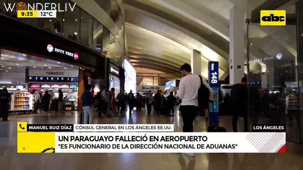 Video: Paraguayo falleció en el aeropuerto de Los Ángeles - ABC Noticias - ABC Color