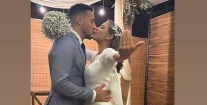 [GALERÍA] ¡Pelotero de Olimpia pasó al club de los casados!