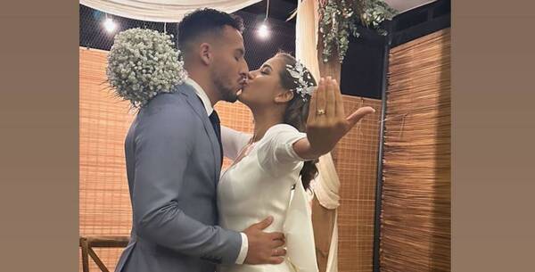 [GALERÍA] ¡Pelotero de Olimpia pasó al club de los casados!
