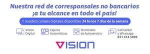 Visión Banco cuenta con más de 10.000 corresponsales no bancarios para estar cerca de sus clientes - trece