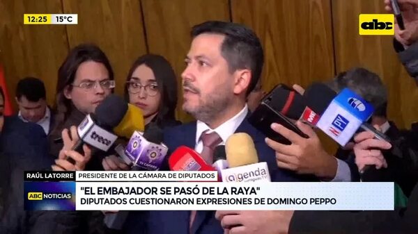 Video: “El embajador se pasó de la raya” - ABC Noticias - ABC Color