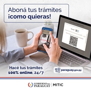 MITIC facilitates government procedures through the Payment Button - .::Agencia IP::.