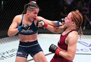 Versus / ¡No pudo ser! La paraguaya Patricia Alujas cayó ante la brasileña Polastri por un lugar en la UFC