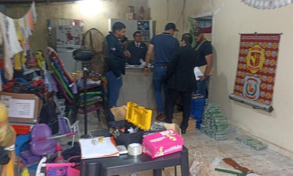 Incautan más de 80 kilos de cocaína en una vivienda en Franco