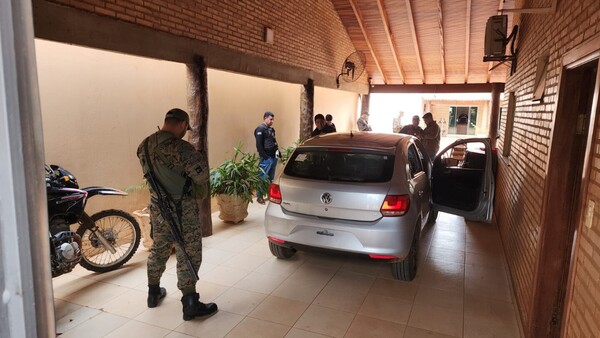 Caso Urbieta: Allanan vivienda de sospechoso de asalto en Concepción