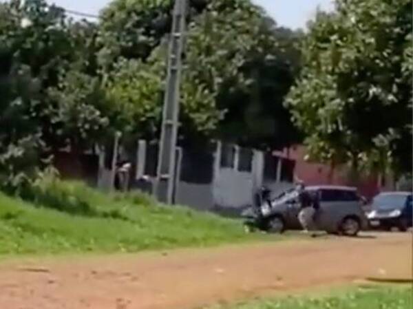 [VIDEO] Así atraparon a un supuesto clonador de autos