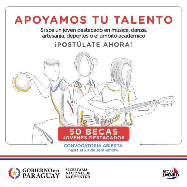 Habilitan becas para 50 jóvenes destacados - ADN Digital