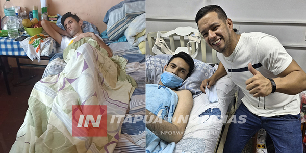 JOVEN QUE ESTABA POSTRADO EN UNA CAMA RECUPERÓ MOVILIDAD DE SUS PIERNAS - Itapúa Noticias