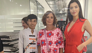 Diario HOY | Ever Vera, diseñador de la comunidad Mbyá Guaraní se luce en Nueva York