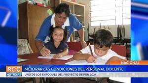 Mejorar las condiciones del personal docente, uno de los enfoques del Proyecto de PGN 2024