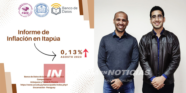 SE REGISTRÓ UN 0,18 % DE INFLACIÓN EN AGOSTO EN EL DEPARTAMENTO DE ITAPÚA - Itapúa Noticias