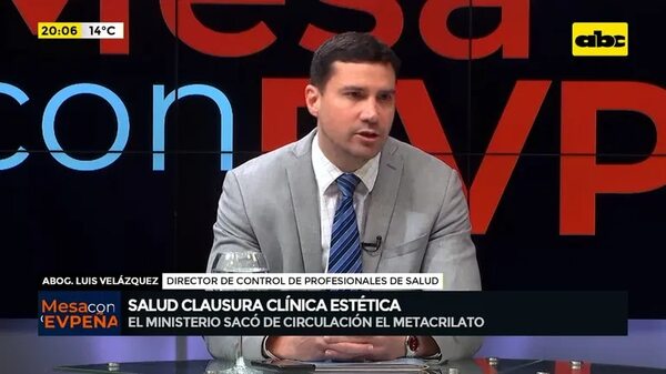 Video: Salud clausura clínica estética tras denuncia de mala praxis con metacrilato - Mesa de Periodistas - ABC Color