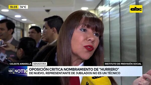 Video: Oposición critica nombramiento de ‘’hurrero’' - ABC Noticias - ABC Color