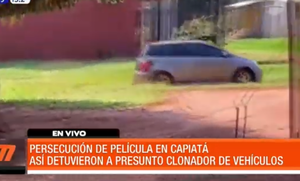 Persecución de película en Capiatá | Telefuturo