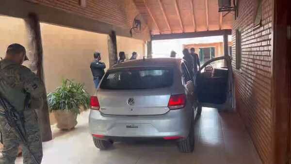 Caso Luis Urbieta: allanan vivienda del supuesto autor moral del asalto