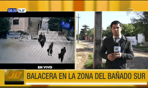 Asalto y balacera en Bañado Sur | Telefuturo